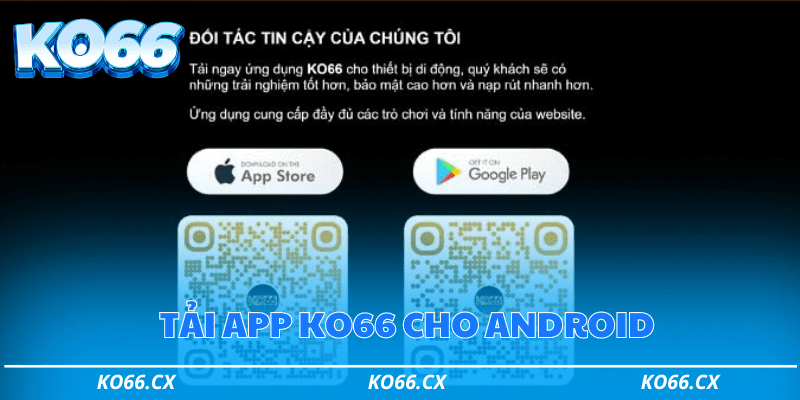 Tải ứng dụng Android